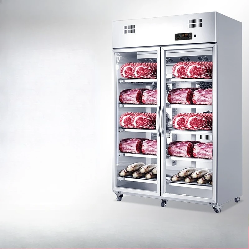 Commercial low temperature and high humidity melting cabinet refrigerated frozen pig, sheep and beef
