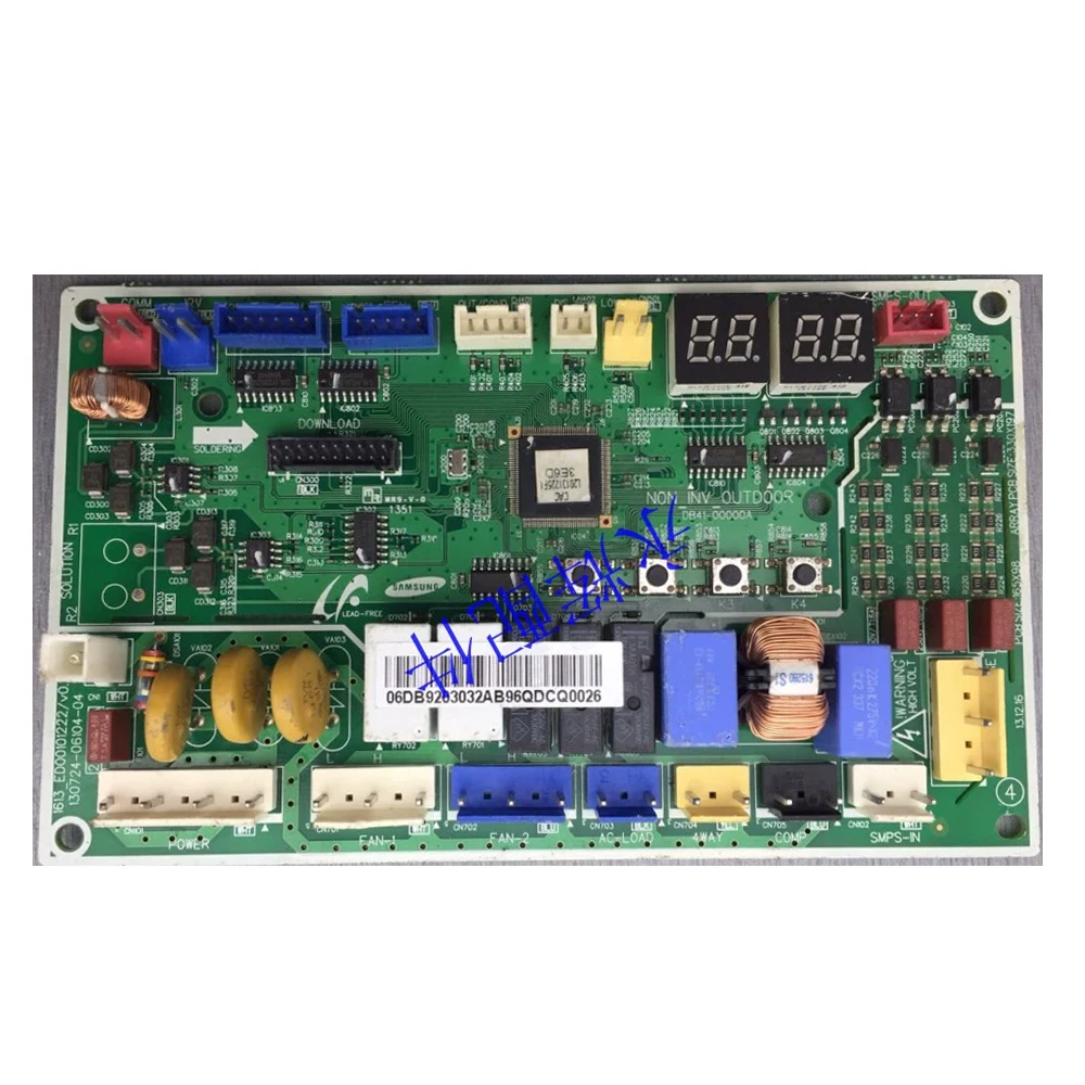 Placa de controle original da placa-mãe DB92-03032A para ar condicionado Samsung