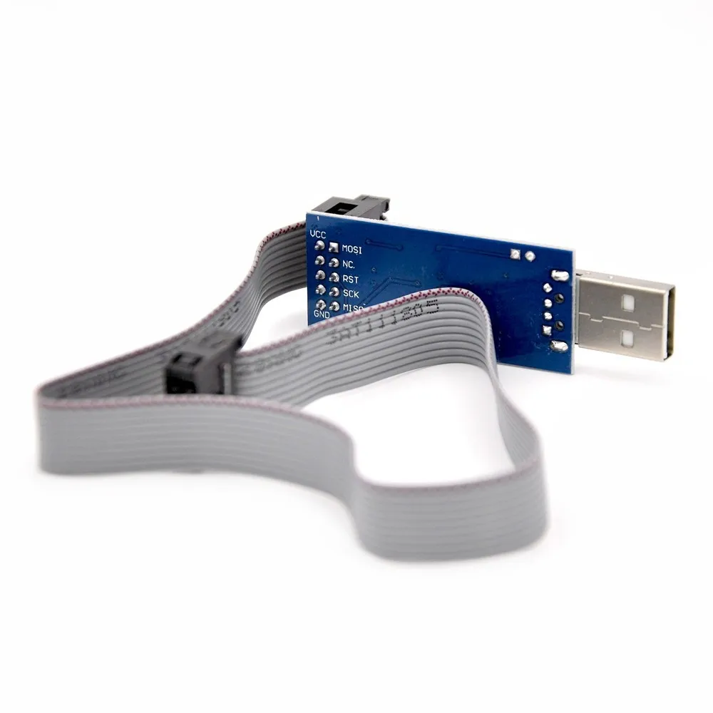 LC-01 51 AVR Programmierer ISP-Modul USBASP Downloader/USBISP Download-Kabel