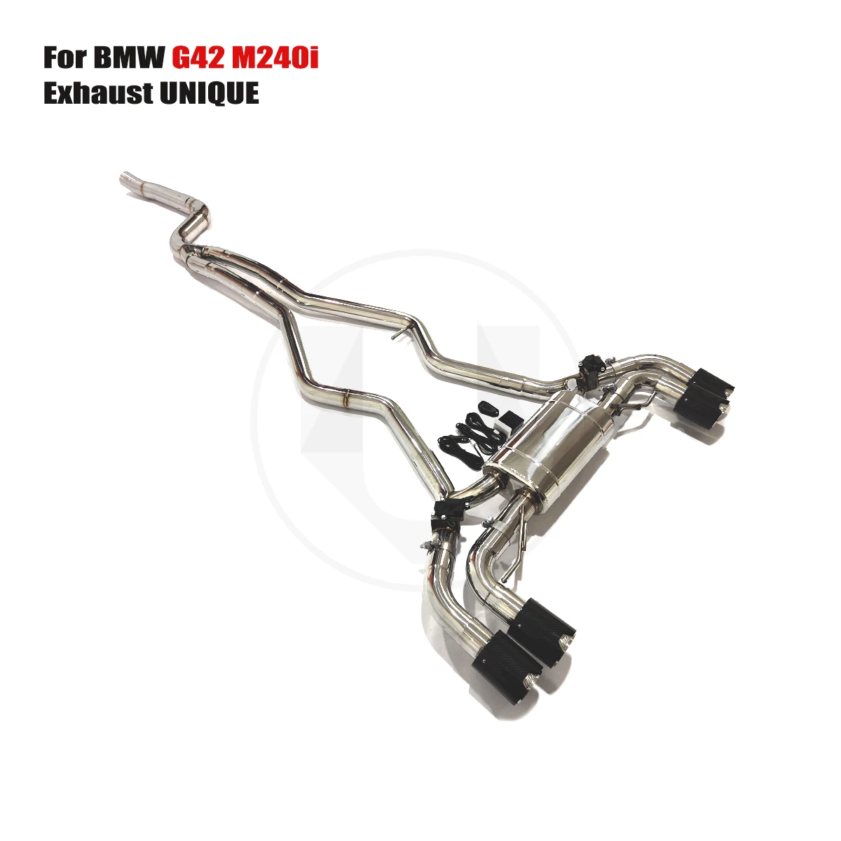 

UNIQUE suitable for 2018-2023 Bmw G42 M240i B58 3.0T Sports Muffler Valve Exhaust SS304 Valve Exhaust