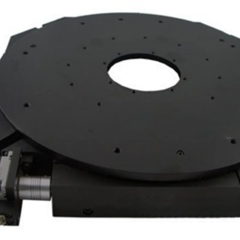 Electric rotary table, horizontal micro rotary table, precision, aluminum alloy