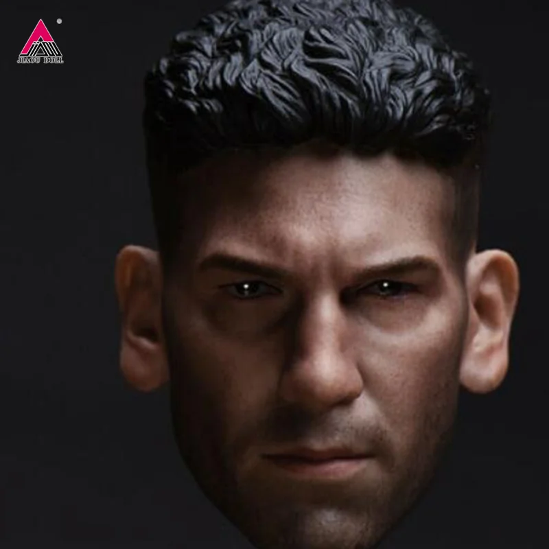 

1/6 Scale Male Head Sculpt Jon Bernthal Head Carved Model For 12" Action Figure Body