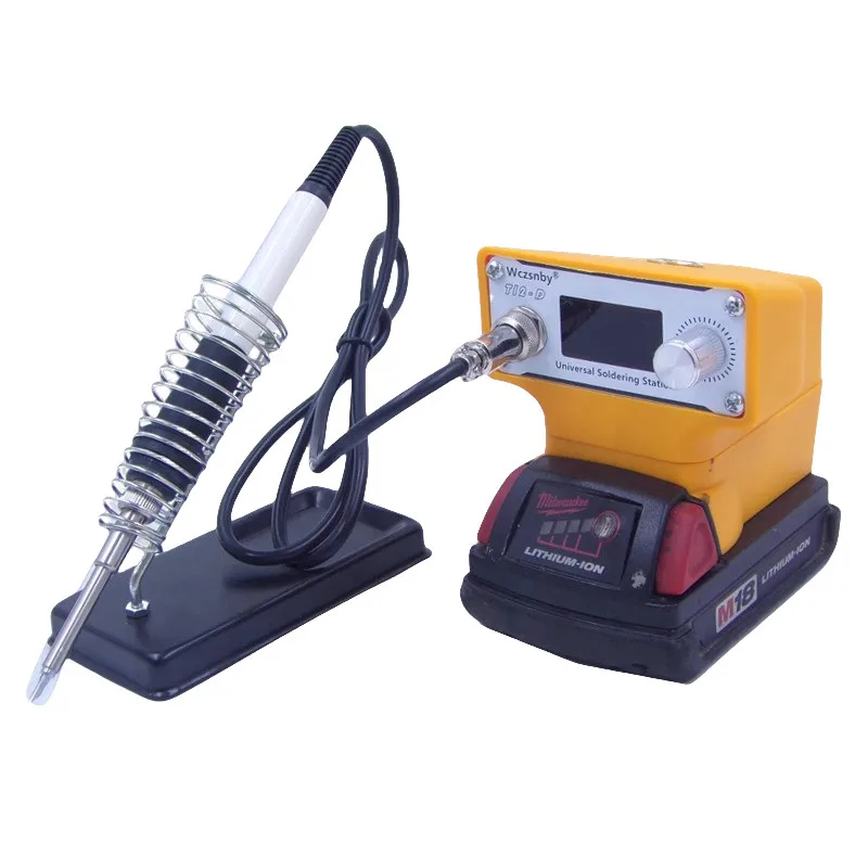 Battery T12 White Light Wireless Portable Lithium Welding Table Electric Soldering Iron Soldering Gun