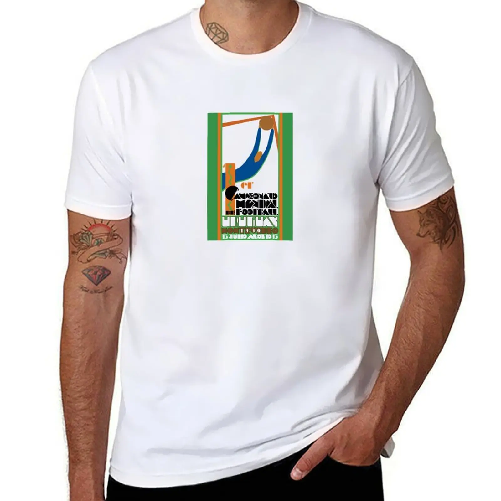 

Uruguay 1930 T-Shirt anime tshirt man t shirt cotton T-Shirt