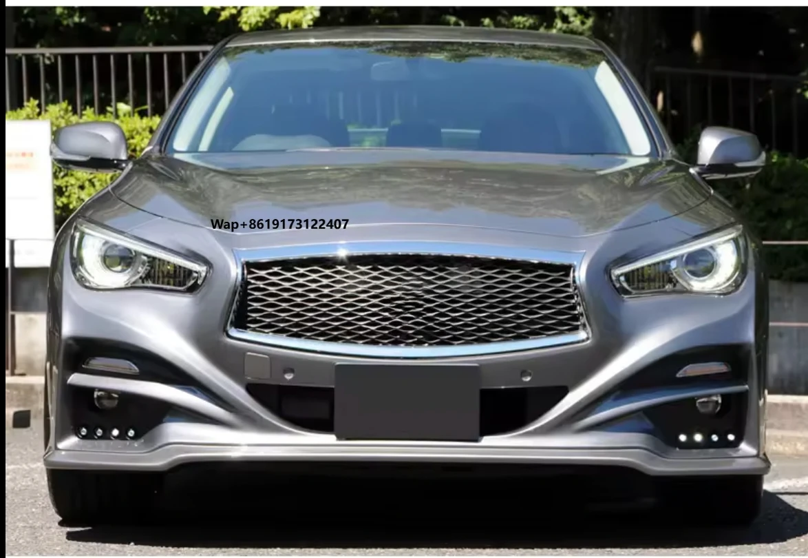 

MRD Full Carbon Fiber Front Bumper Impulse Style for Infiniti Q50 2014+ Regular Carbon Honeycomb Front Bumper