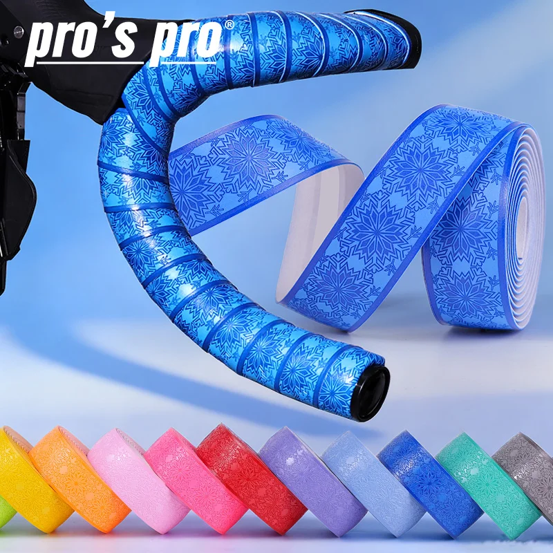 1 Pair Anti-Slip Road Bike Handlebar Tapes Shock-absorbing Cycling Anti-slip Handlebar Bar Tape Wear-Resistant Bicycle Wrap Tape