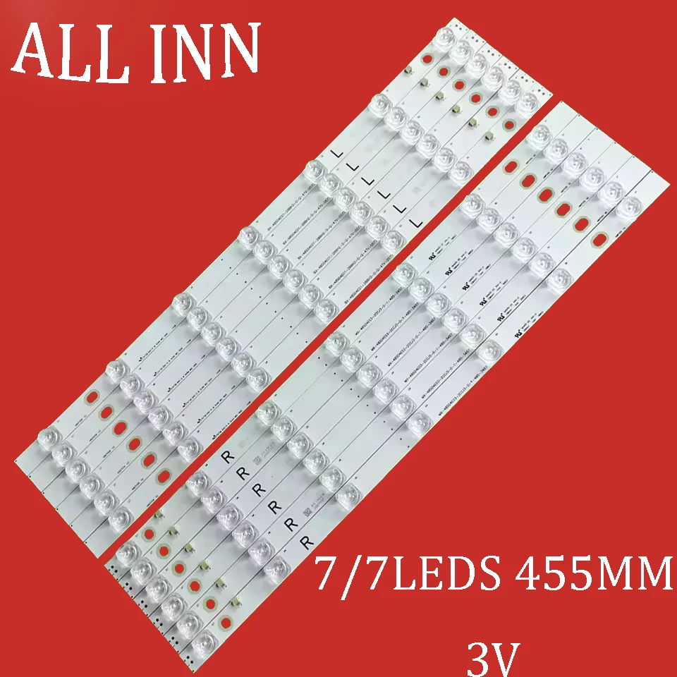 Светодиодная лента для подсветки Pan asonic TX-48AS640B TX-48AX630B TX-48AX630E TX-48AXW634 TX-48AXR630 TX48AS640B 480TV05 480TV06 V2 R L