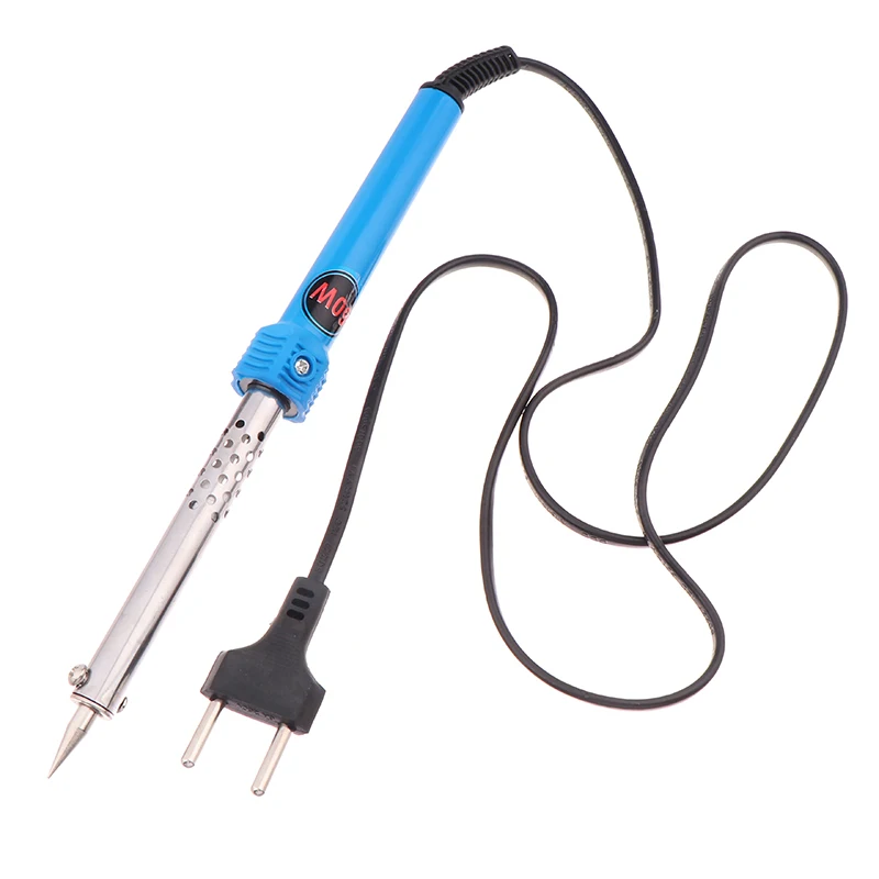 EU 220V 60W Soldering Iron Rubber Grip Multi Purpose Tip Home Use Tip Pen Welding Solder Rework Station Heat Repair Tools