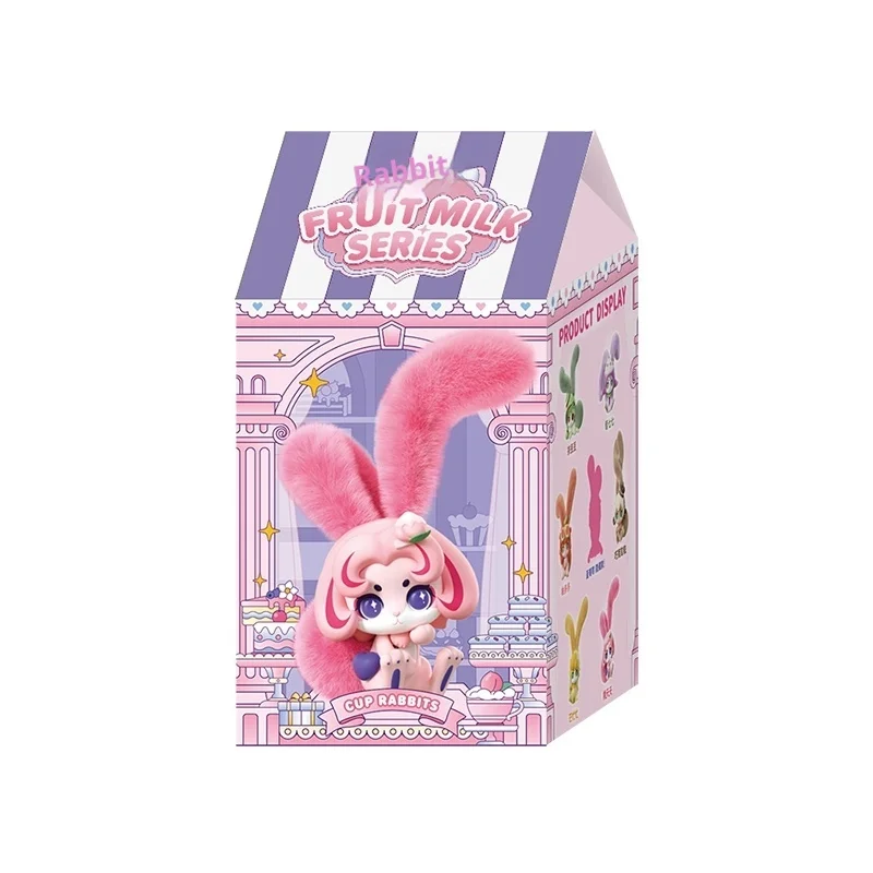 

Фруктовая серия, плюшевая чашка, кукла-кролики, коллекционные игрушки, слепая коробка для девочек, модная кукла-сюрприз, мягкая мягкая кукла-кролик, слепая коробка