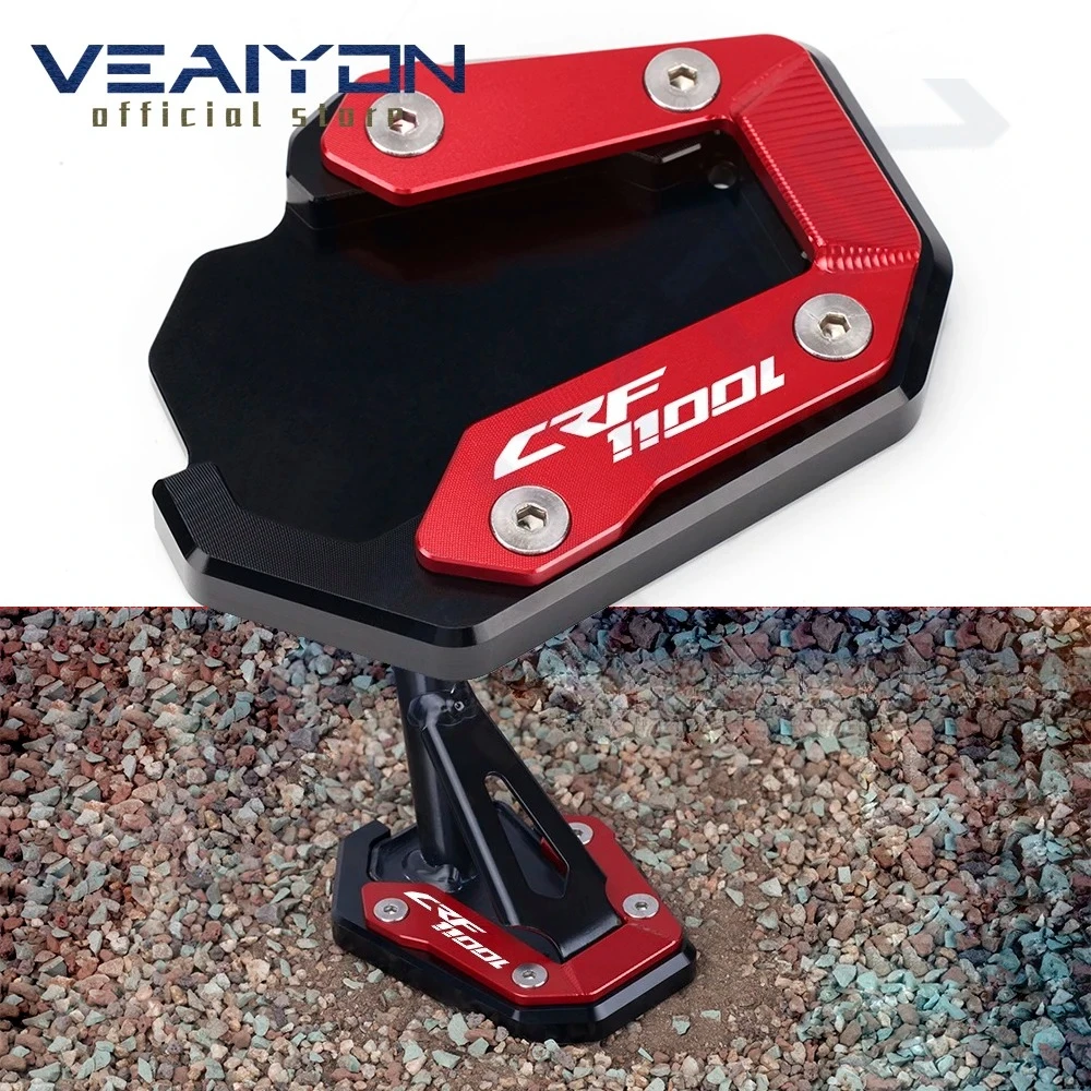 

For CRF1100L CRF 1100 L africa twin 2020 2021 2022 Kickstand Foot Side Stand Extension Pad Support Plate motorcycle accessories