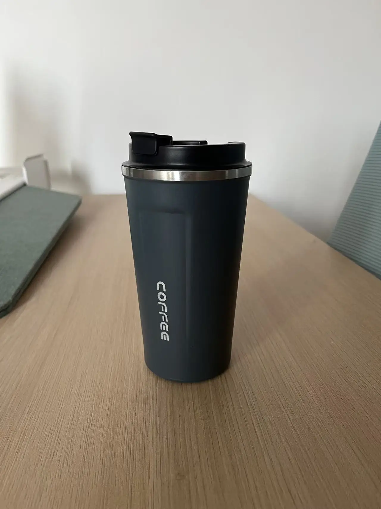 380ml/510ml Double Stainless Steel Coffee Thermos Mug with Non-slip Case Car Vacuum Flask Travel Insulated Bottle
