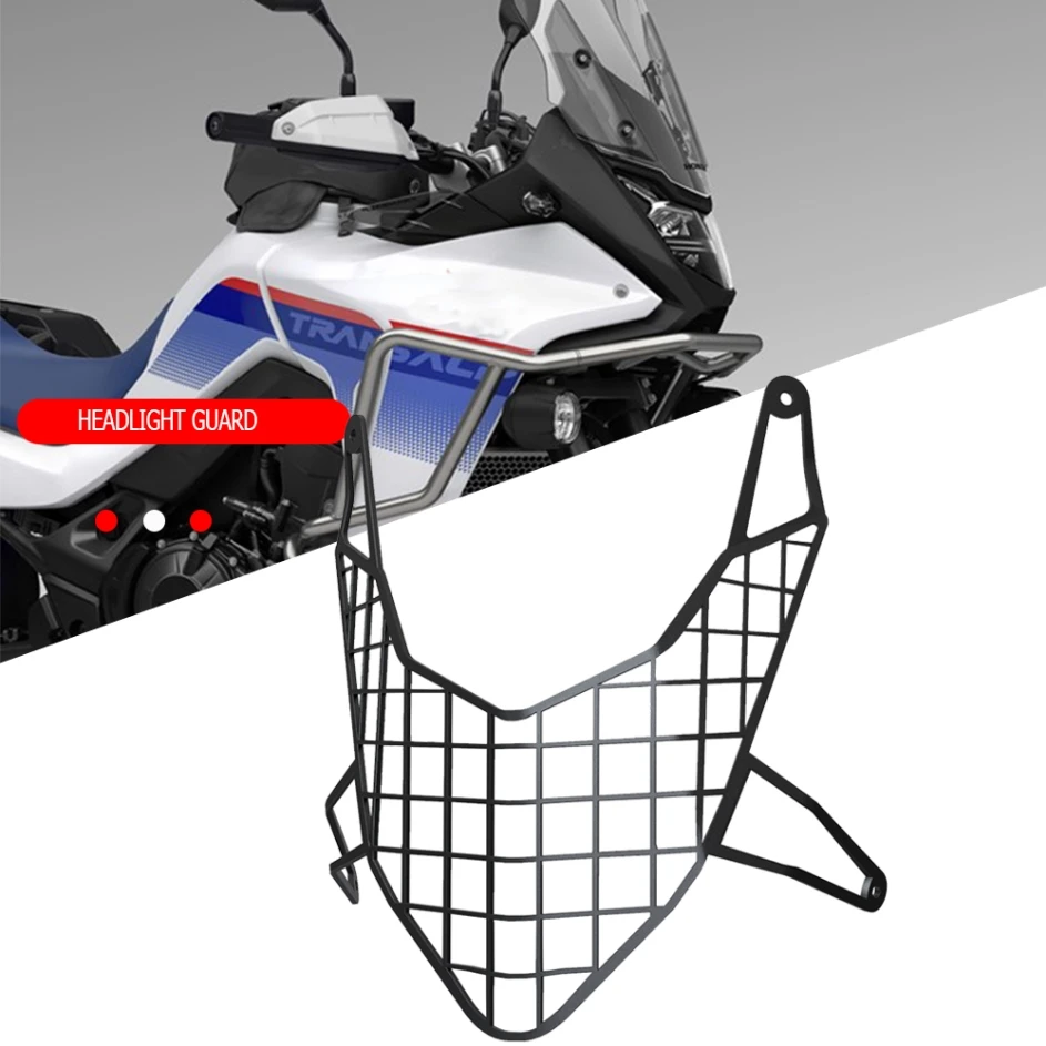 

FOR HONDA XL 750 TRANSALP Transalp750 2023 2024 2025 Headlight Guard Head Light Grill Cover Protector CNC Motorcycle Accessories