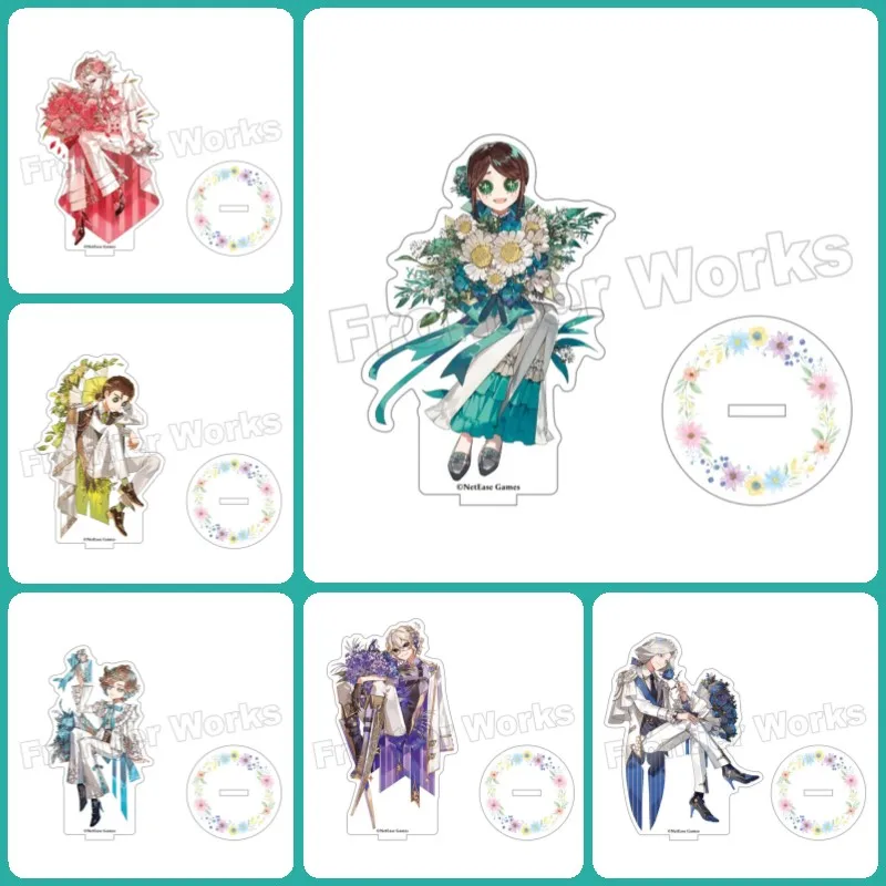 Identity V GAME 15CM Acrylic Stand Model Figure Cosplay Plate Holder Topper Birthday Fans Christmas Desk Decor keychain