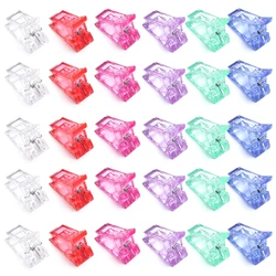10Pcs/lot Mixed Color Plastic Clip for Plastic Patchwork Sewing Clip Hand Account Fixing Fabric DIY Handicraft Quilting Clip