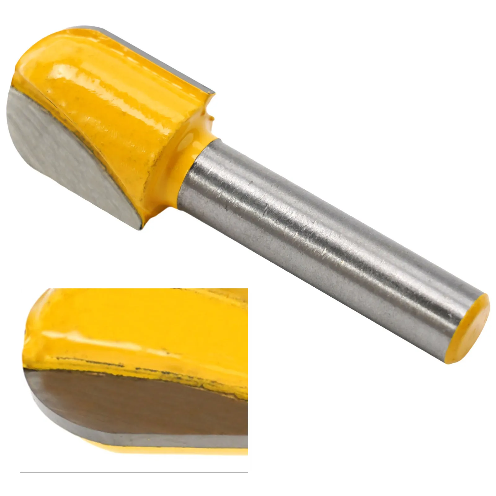 Milling Cutter Router Bit Long Blade Long Reach Round Nose Wood Router Bit Woodworking Tools Attachment Convenient High Quality