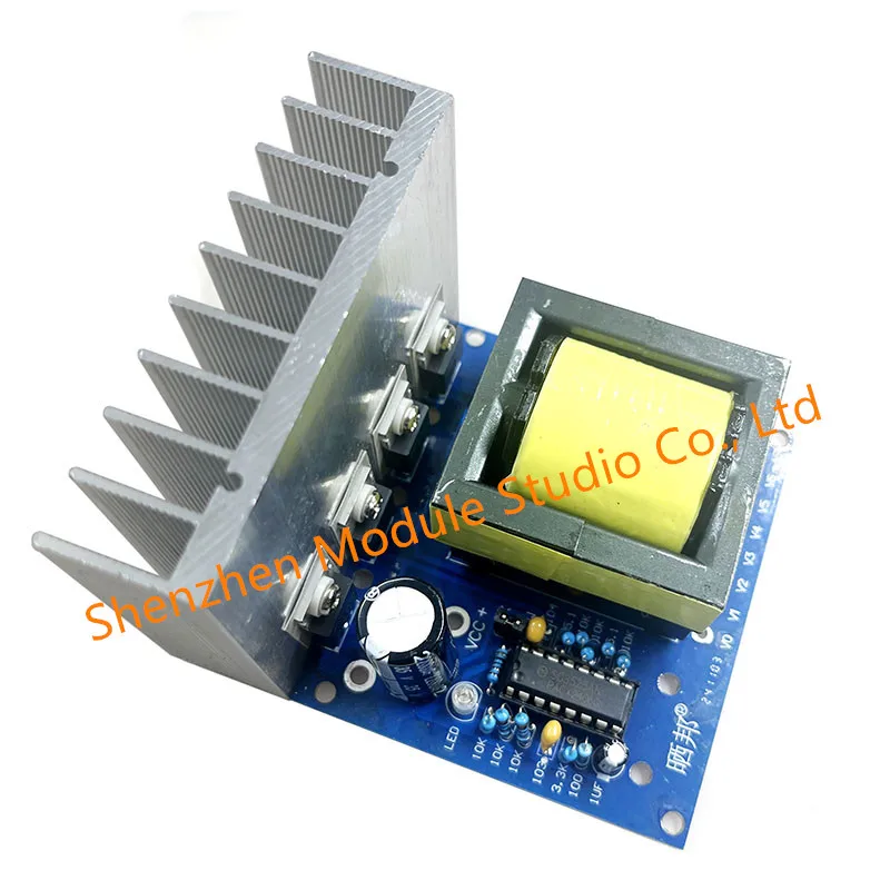 DC 12V do AC 220V 380V 420V 500W 1000W Inwerter Boost Step-up Board Transformator Power Car Converter Moduł wysokiej częstotliwości — zdjęcie produktu 3