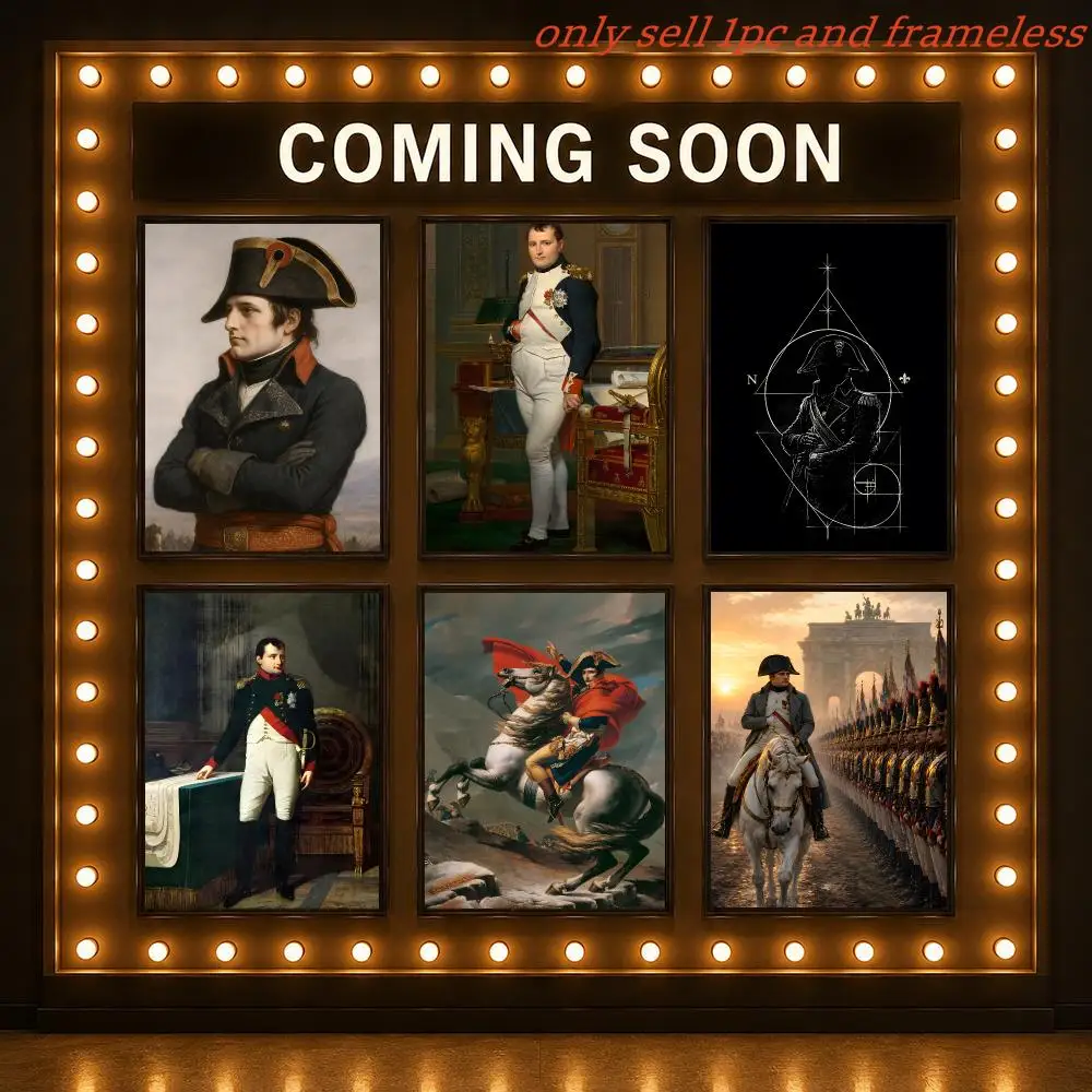 1pc Painting Art N-Napoleon Bonaparte Poster Poster Gallery Prints Home Decoration Painting Living Room