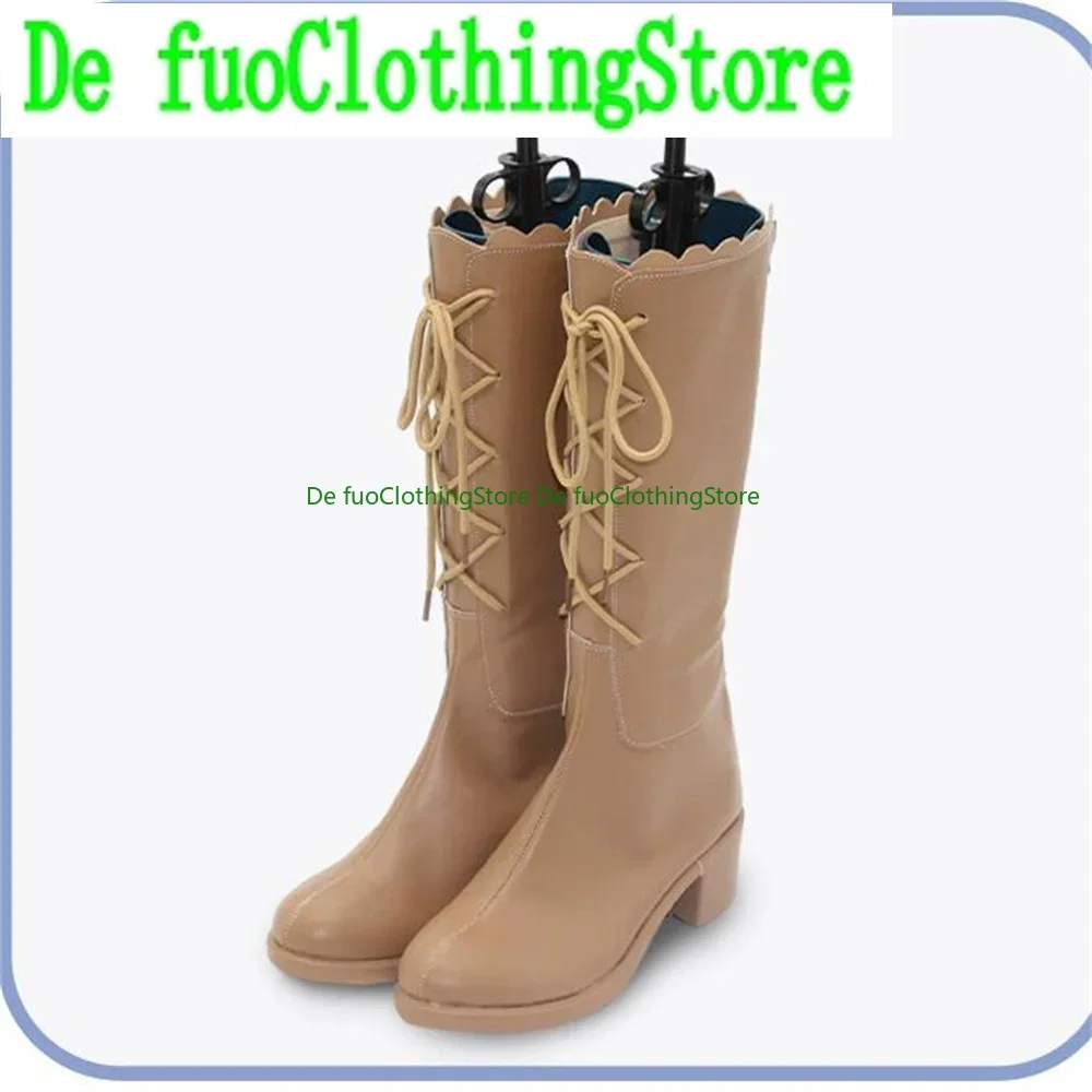 

DefuoClothing Обувь Tennoji Rina Love Live! Nijigasaki High School Idol Club Обувь для косплея Сапоги Игра Аниме Хэллоуин Рождество