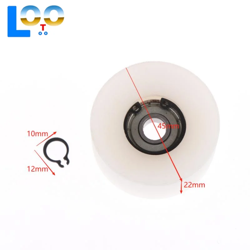 1Pc 衣類乾燥機ローラーテンションベルトプーリーホイール 00632045 フィットシーメンス 608ZT ベアリングアクセサリー