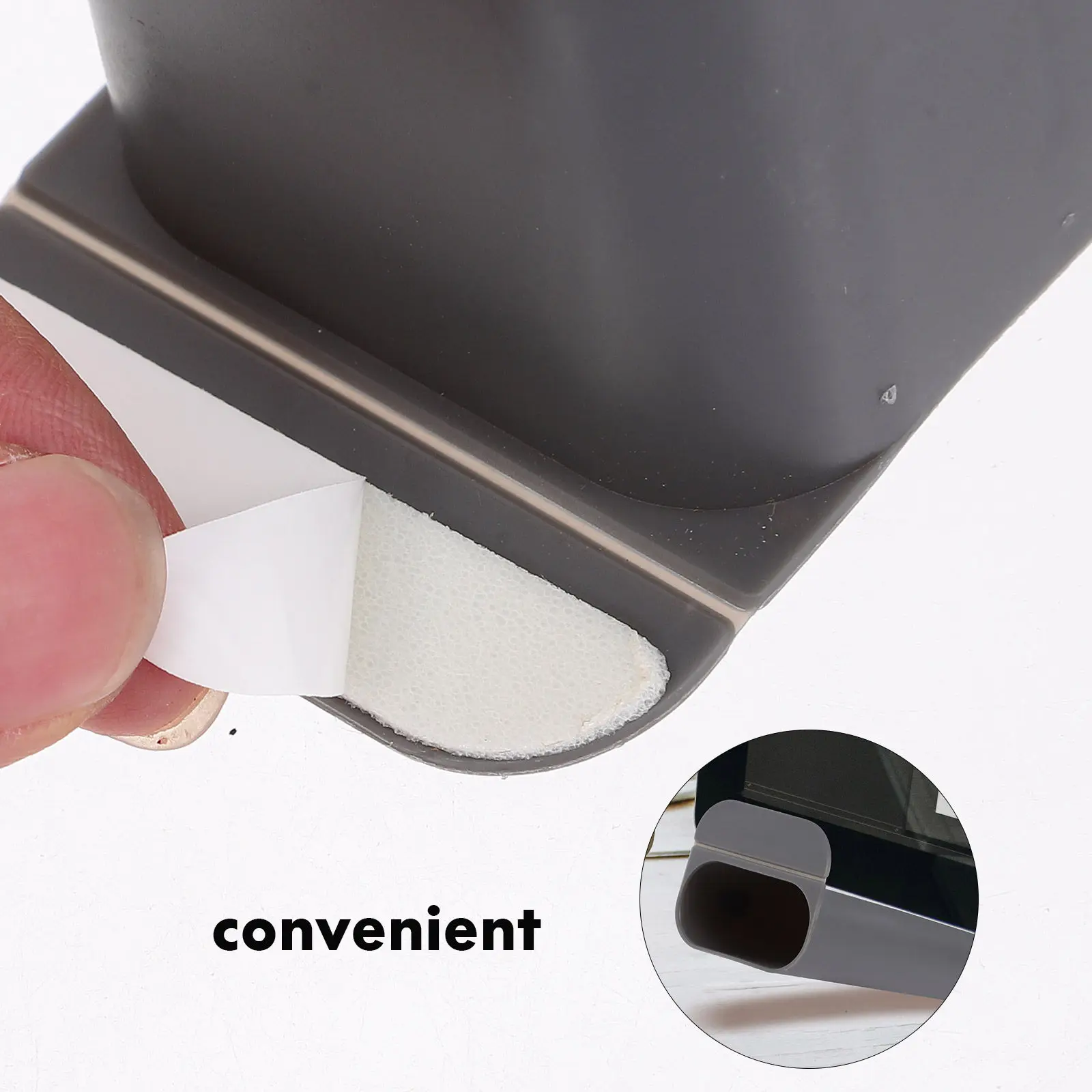 

2Pcs Self-Adhesive Pencil Holders Desk Organizer Screen Pen Holders Office Supplies Multi-Purpose Storage Screen Pencil Bags