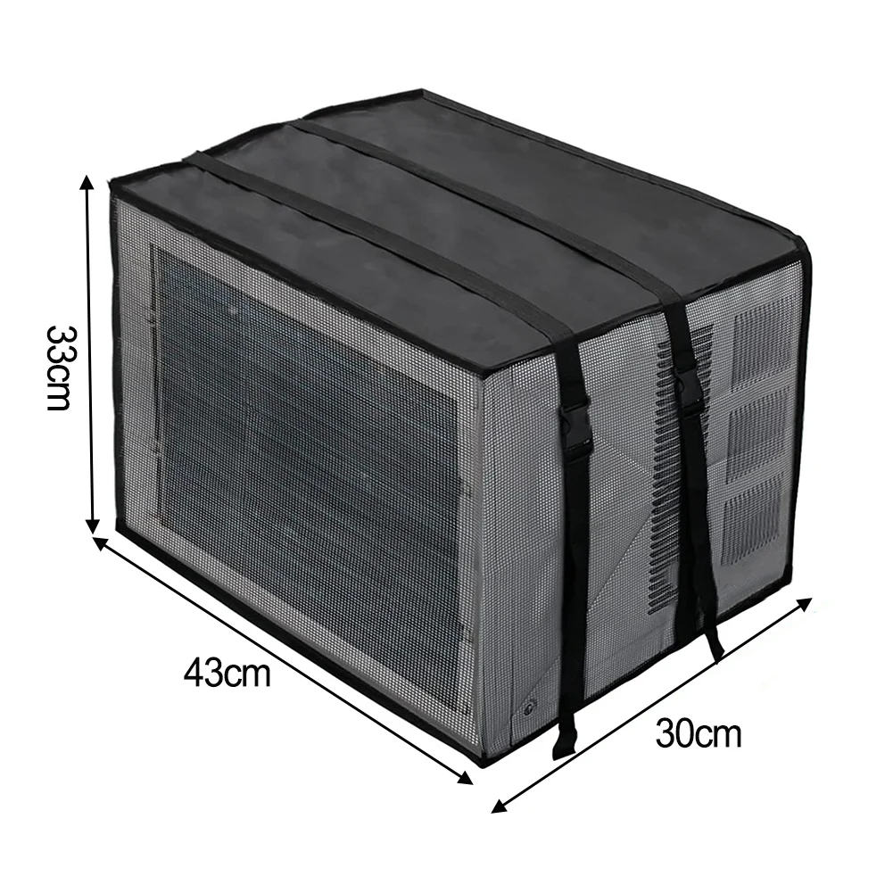 

Оконная крышка переменного тока черного цвета обеспечивает надежду защиту от пыли. Легкое обслуживание. Подходит для большинства стандартных кондиционеров.