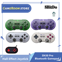 8Bitdo SN30 Pro Bluetooth with Hall Effect Joystick Gamepad Controller for Nintend Switch MacOS Raspberry Pi Android PC Steam