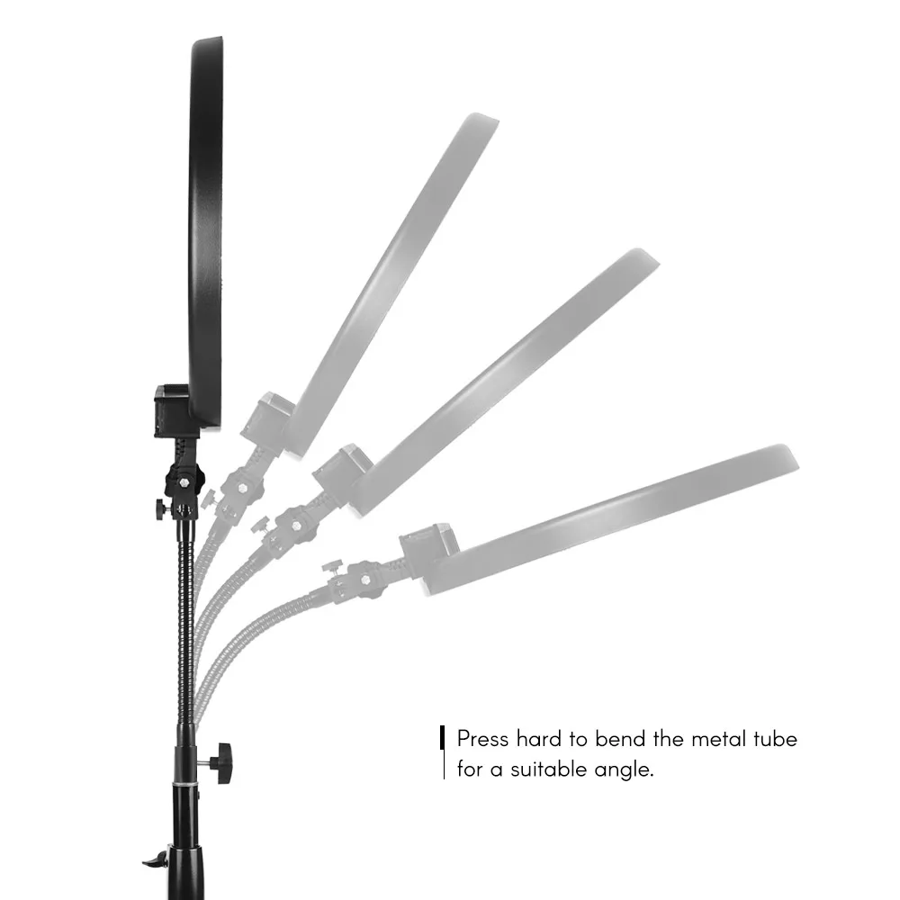 26.5cm/10.4inch Flexible Metal Extension Tube with 1/4