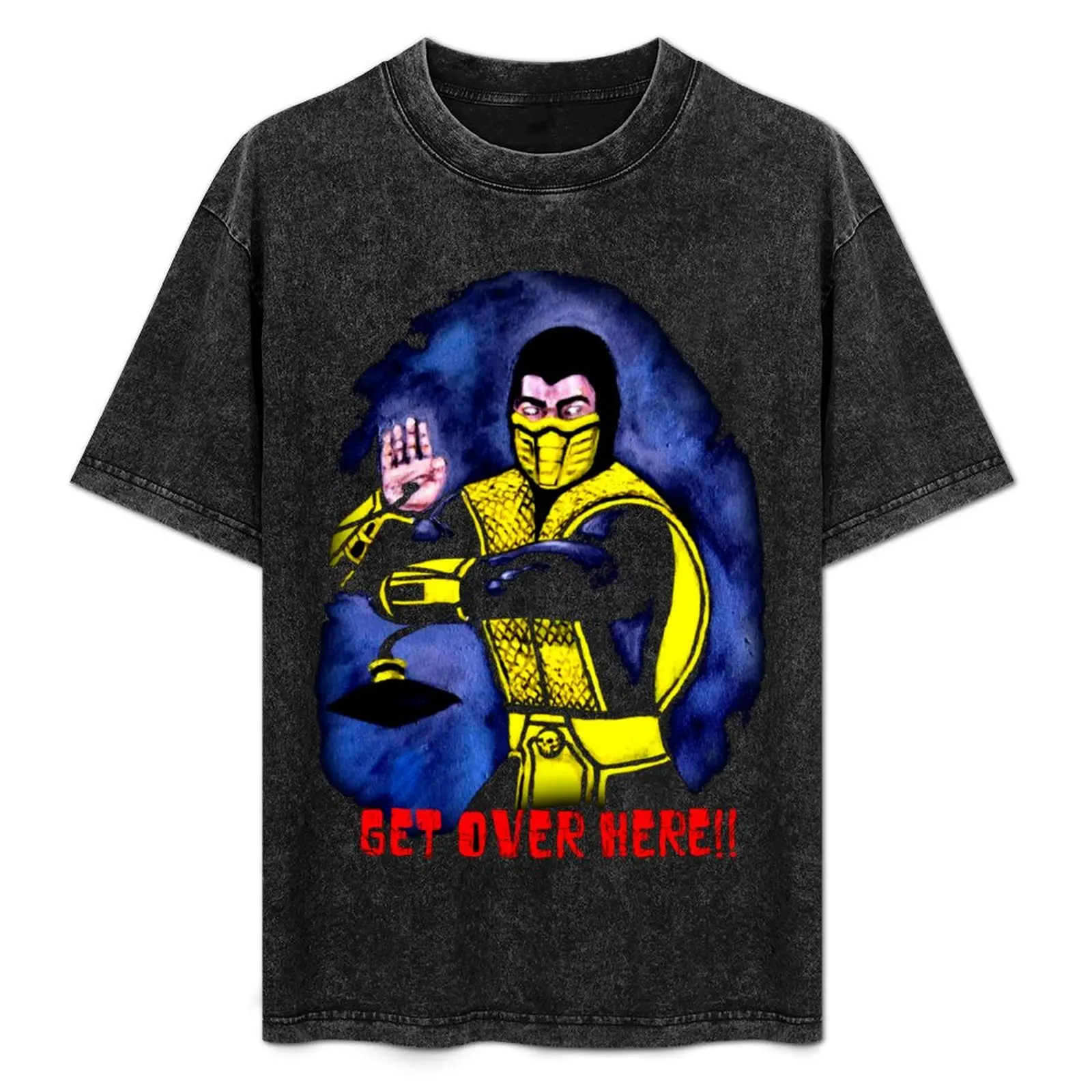 

Mortal Kombat Scorpion T-Shirt man t shirts for men casual cotton t shirt man man tshirt t shirt designer T-Shirt