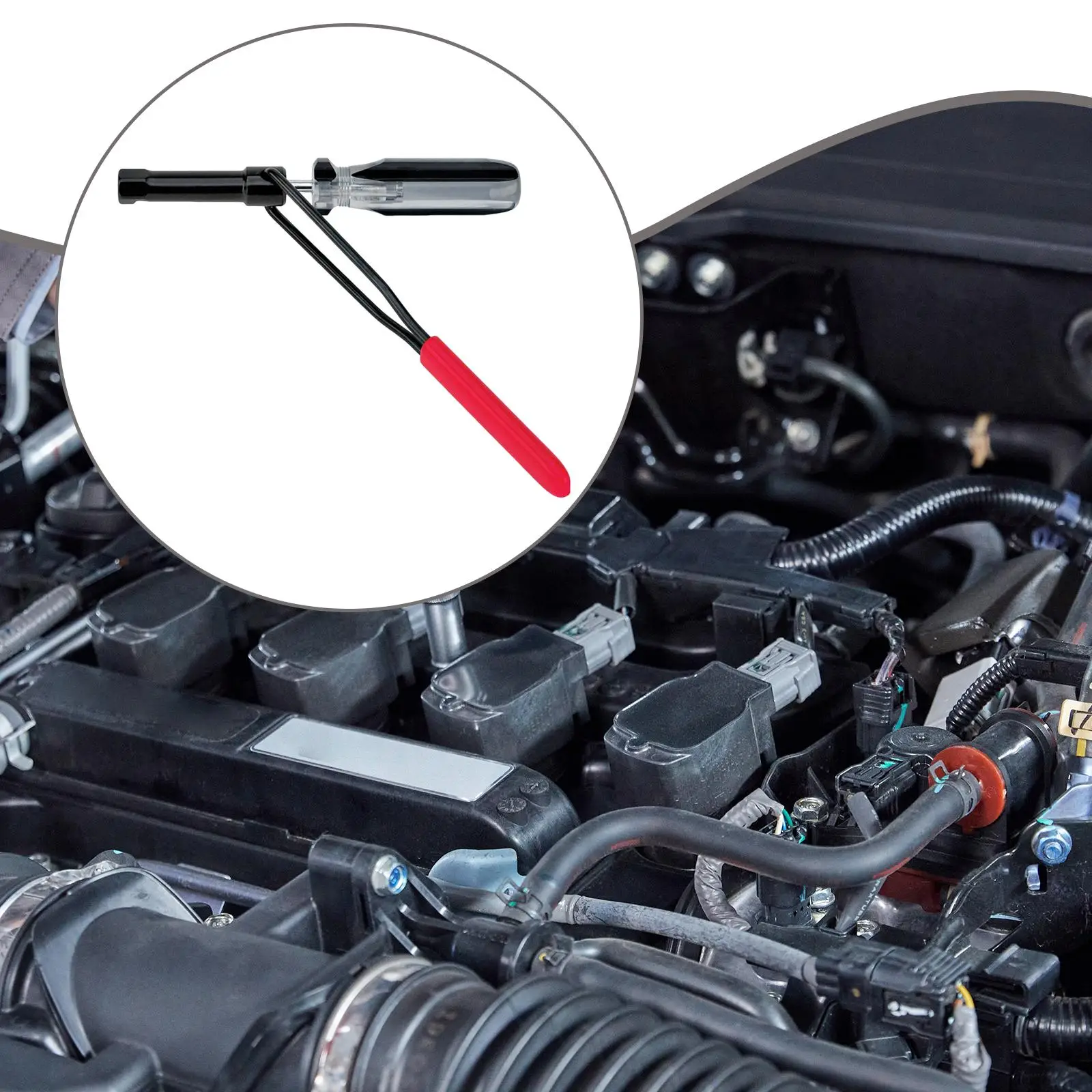 

10mm Jam Nut Valve Lash Tool Precision Alignment Integrated Design for Japanese Auto Engines Sturdy Lightweight Accessory