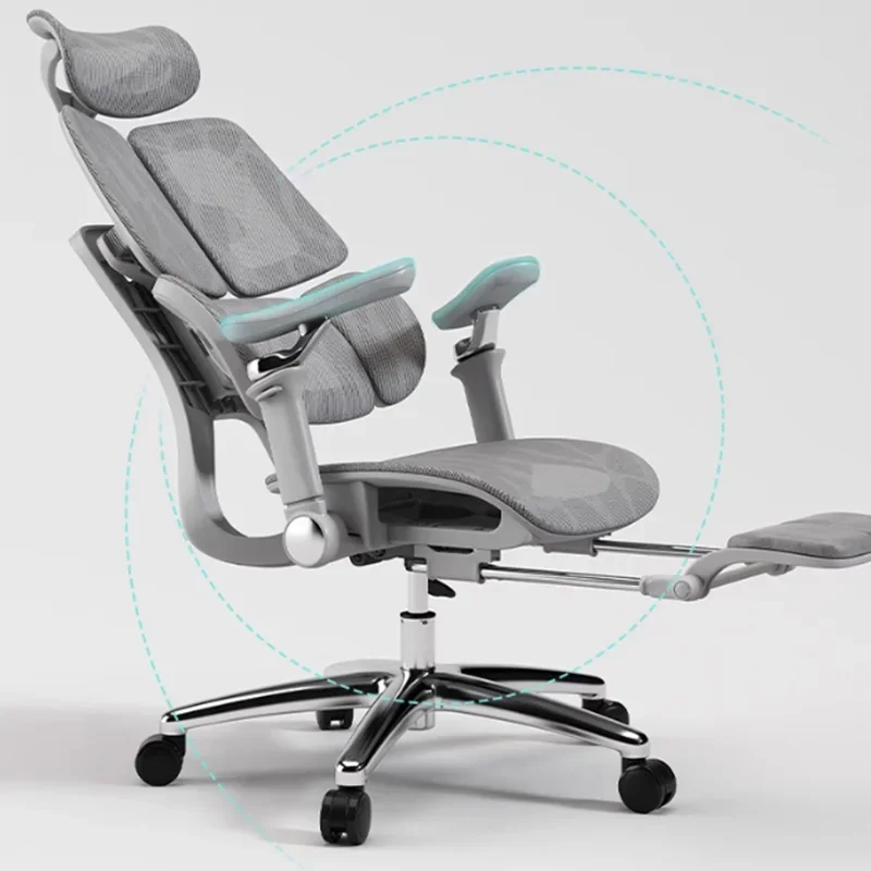 Silla de Oficina moderna con ruedas para sala de estar, Silla de Oficina con brazo nórdico, ligera, relajante, barata, muebles de moda