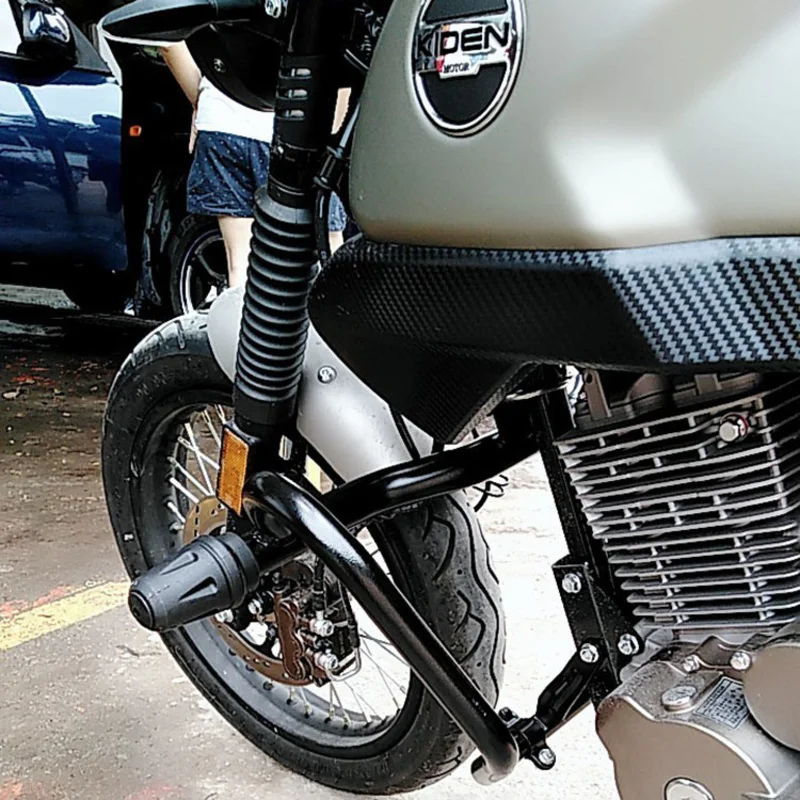 

Motorcycle Front Guard Bar Bumper Competitive Bars Upgraded and Thickened for Kiden Kd250-v Kd150-v