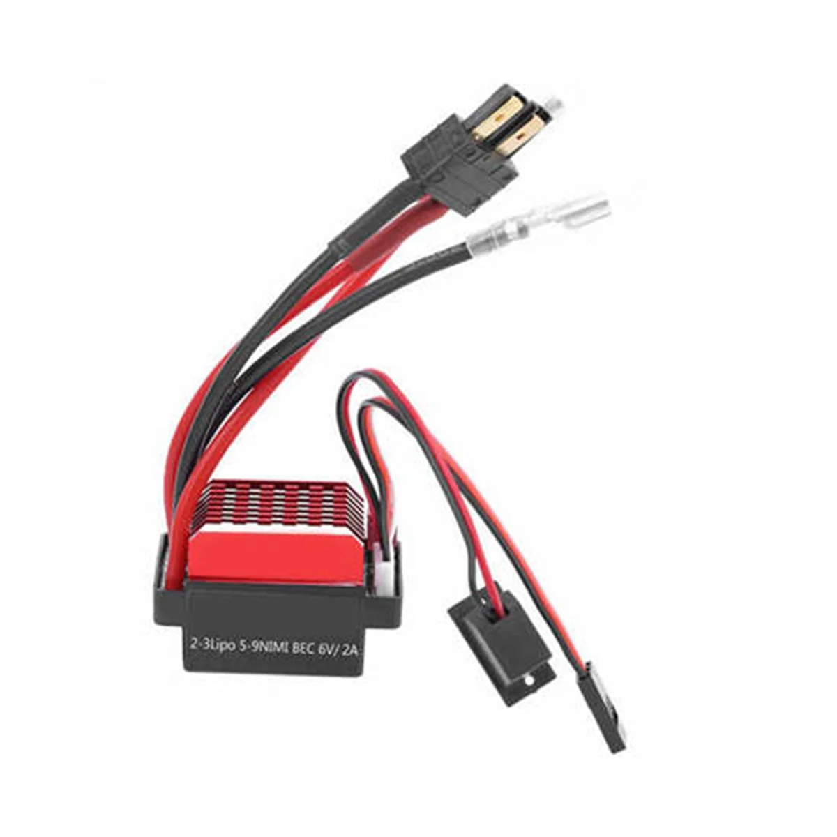 

60A Waterproof Brushed ESC Speed Controller Forward Reverse Brake for 1/10 RC Crawler TRX4 Axial Scx10