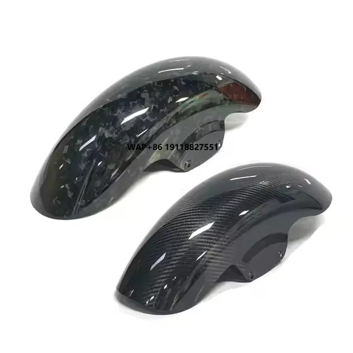 

Real Carbon Fiber Front Mudguard for Davidson Touring Models 2009+ Motorcycle Exhaust Carbon Front Fender for