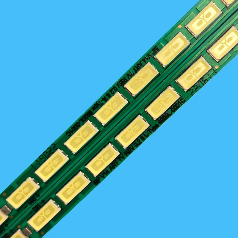 2Pcs 603mm For LG 55inch LED Backlight TV Strip 72Leds 3V&1W 55 V14 ART5 TV REV0.3 6916L1724A Tv Bar 55UB8300-CG