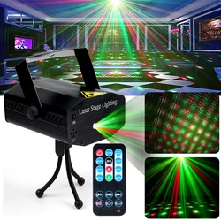 Projecteur laser portable télécommandé, lumière de scène LED, ciel étoilé, lumières DJ Chang, lampe pour mariage, fête d'anniversaire, Noël