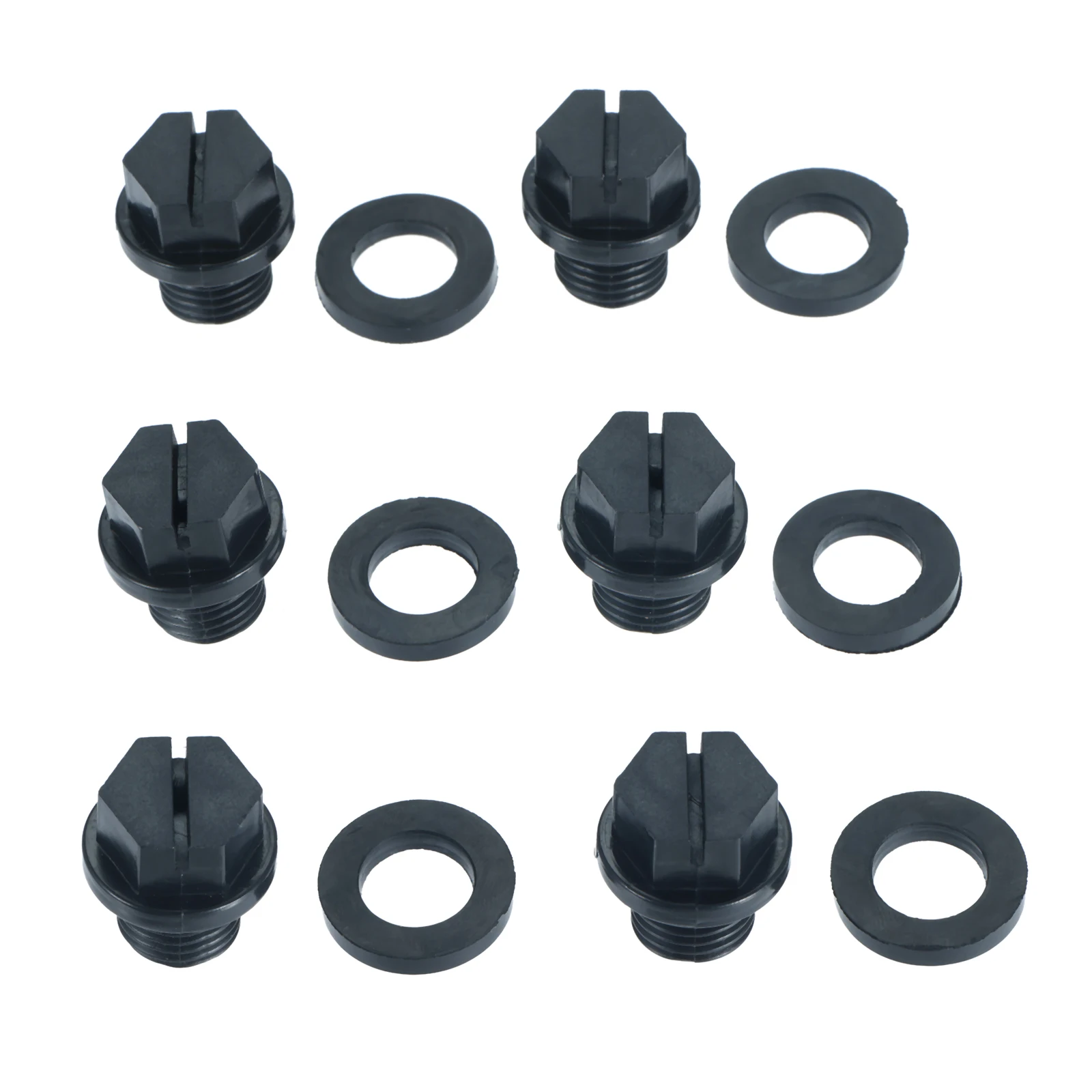 6pcs SPX1700FG Pool Pump Pipe Plug Drain Plugs with Gaskets Compatible for Hayward Pool Cleaner Pumps for Bathtub Swimming Pool