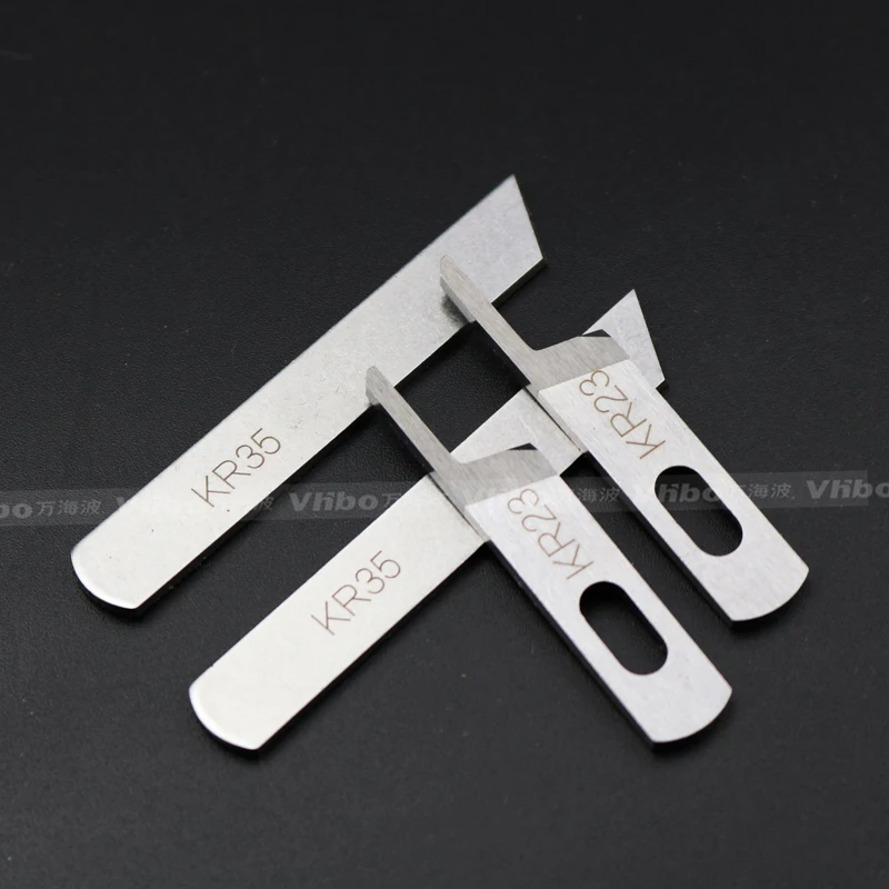 1pcs Siruba 737 747 757 Overlock Machine Three Four Wire Five Wire Overlock Machine Universal Upper And Lower Blade Kr23 kr35