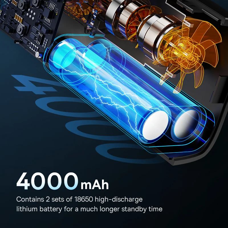 Baseus Wireless Air Pump Portable Tire Inflator Air Compressor with Digital Display for Car Motorcycles Bicycle Electric Pump