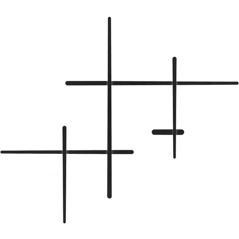 SANDYHA Nordic Minimalist LED Wall Lamp Line Design Background Light for Bedroom Living Room Bedside Home Decoration Lighting