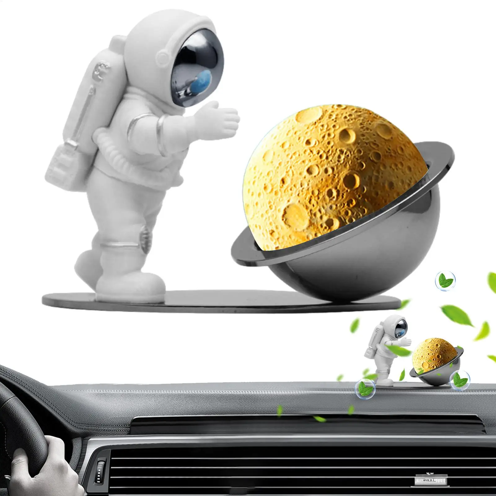 

Автомобильный ароматизатор в форме планеты, украшение для приборной панели, освежитель воздуха для седанов, минивэнов, фургонов, внедорожников, поездок на работу, путешествий и автопутешествий