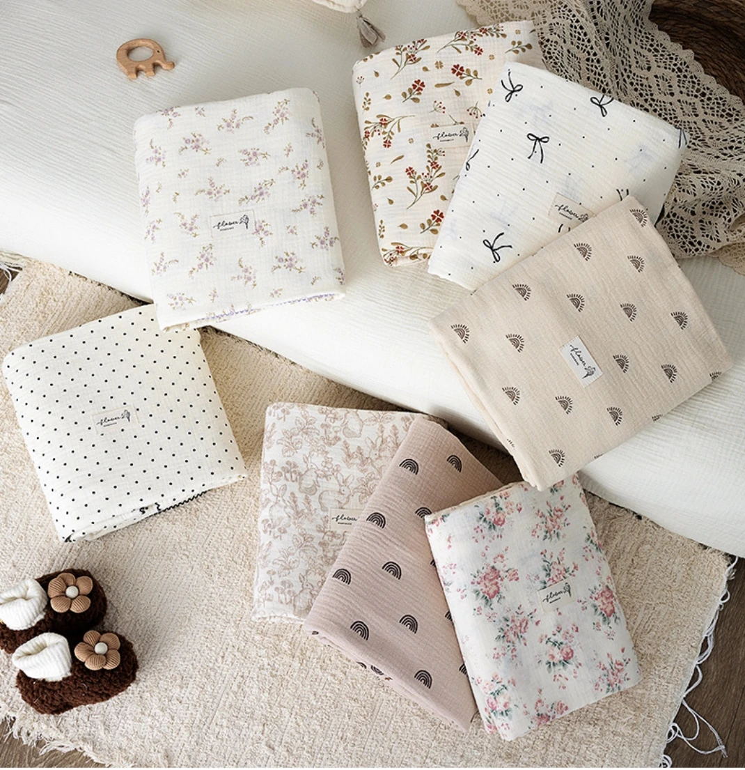 Muslin Baby Swaddle Blanket Ne - Baby Girl Nursery Quilt recension och pris