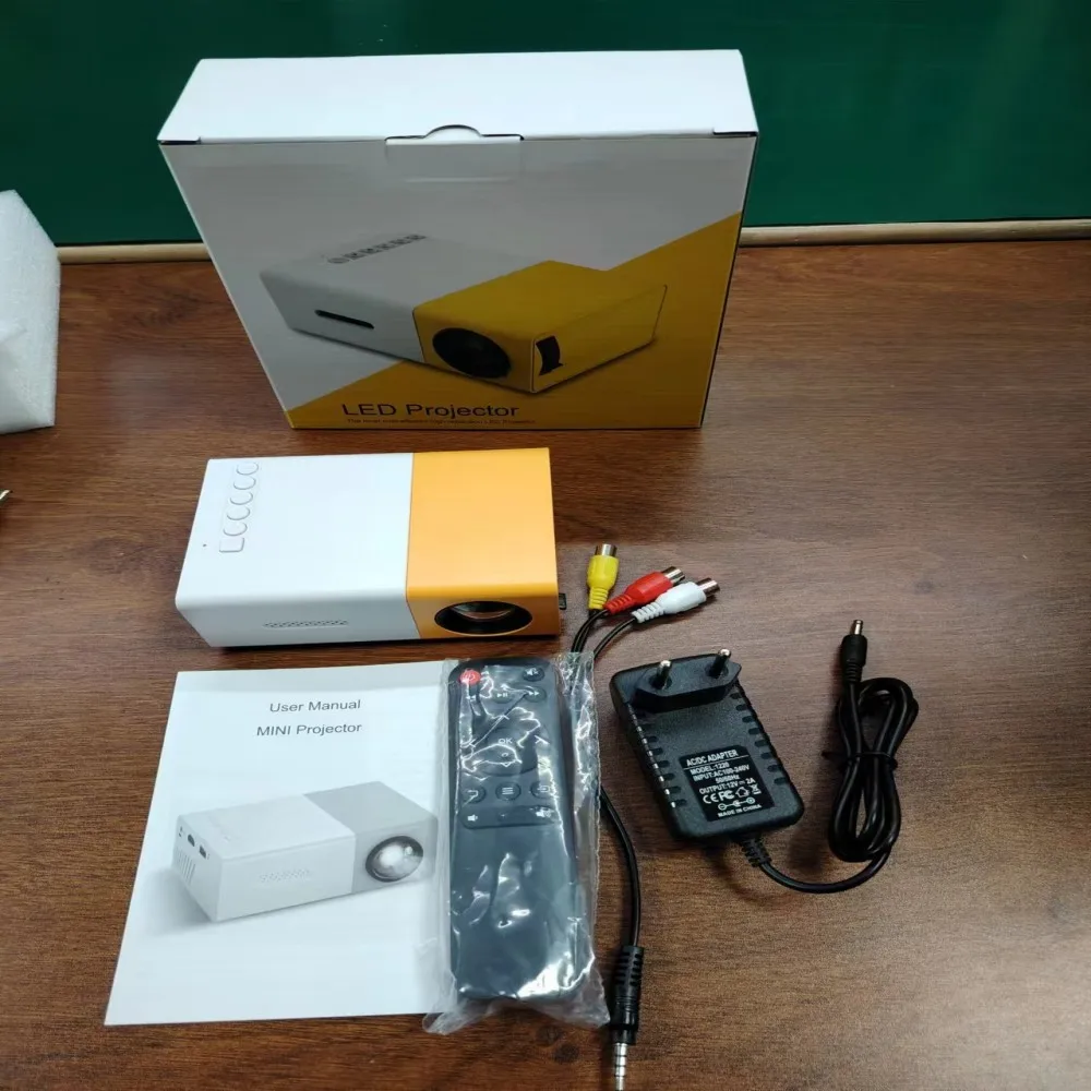 جهاز عرض VS YG300 الشهير عبر الحدود، جهاز عرض متنقل سلكي بنفس الشاشة، جهاز عرض منزلي متنقل لاسلكي للأطفال