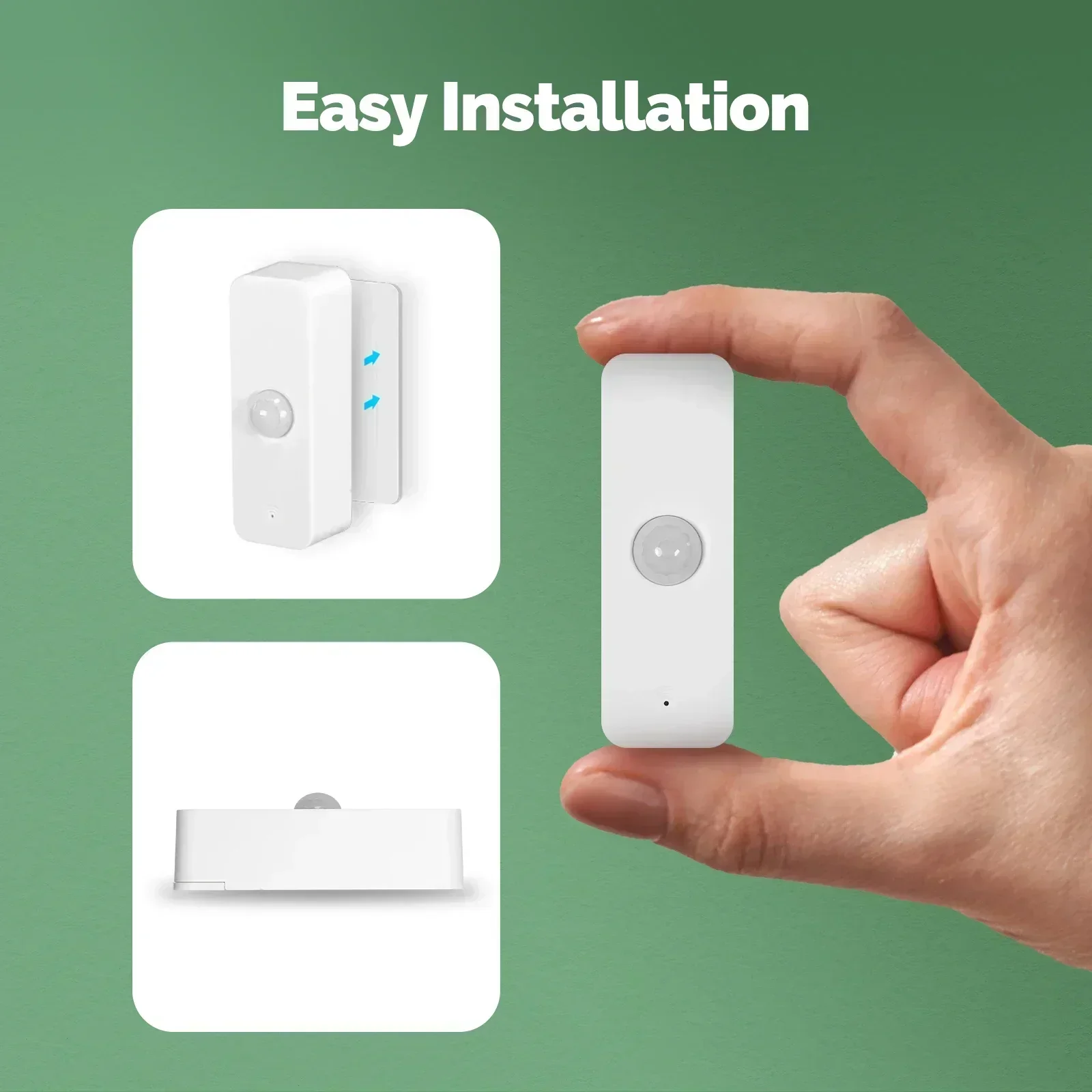 MOES Tuya WiFi/ZigBee Smart PIR-sensor Menselijk lichaam Infrarood bewegingsmelder Home Security Scène Koppeling Automatisering Batterijvoeding