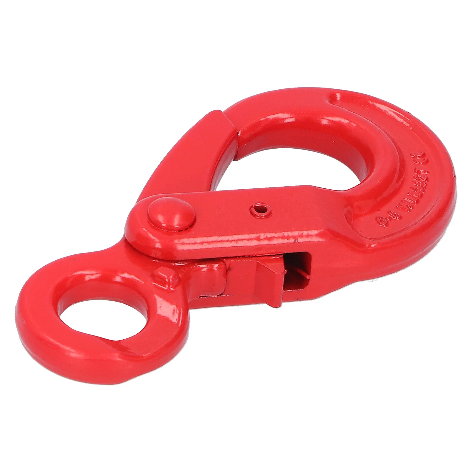 Slip Hook Safty Lock Self-Locking Eye-Type Safety Lifting Hooks Working Tension 1.12T
