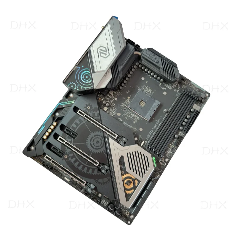 For Asrock X570 TAICHI Motherboard X570 Mainboard HDMI PCI-E4.0 M.2 Socket AM4 DDR4 ATX 128GB 100% Tested Fully Work