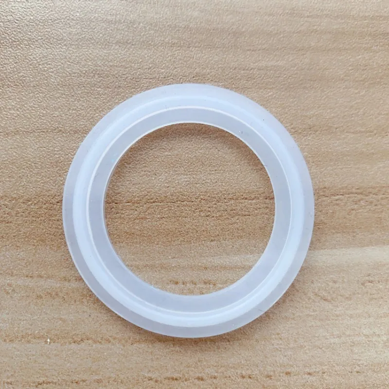 1PCS Fit 19mm-Pipe X 219mm O/D Sanitary Tri Clamp Ferrule Silicone Sealing Strip Gasket Ring Washer For Homebrew Dairy Product