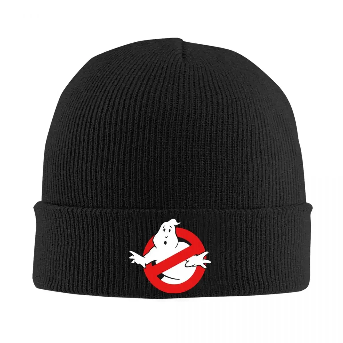 Ghostbusters-Logo Hats Autumn Winter Beanie Warm Caps Unisex Knitted Hat