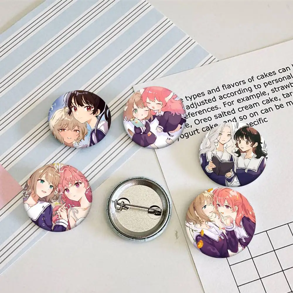 Anime-Abzeichen „I Want To Love You Till Your Dying Day“, kreative Brosche, Kleidung, Rucksack, Accessoires, Anstecknadel