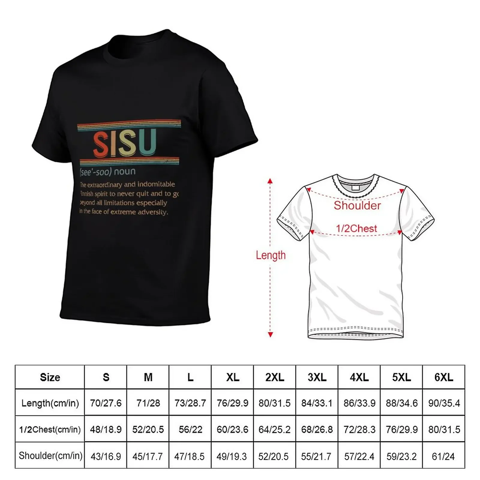 Sisu Noun Shirt, Sisu Definition T-Shirt Luxury man anime shirt mens t shirts casual stylish