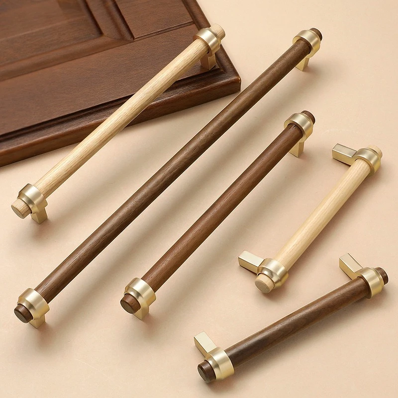 Wooden Drawer Cabinet Furniture Kitchen Handles Cabinet Knob Door Pulls for Kitchen Storage Organizing